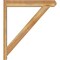 Ekena Millwork Traditional Craftsman Rough Sawn Outlooker, Western Red Cedar, 6"W x 34"D x 38"H OUT06X34X38TRA04RWR - alternate 2